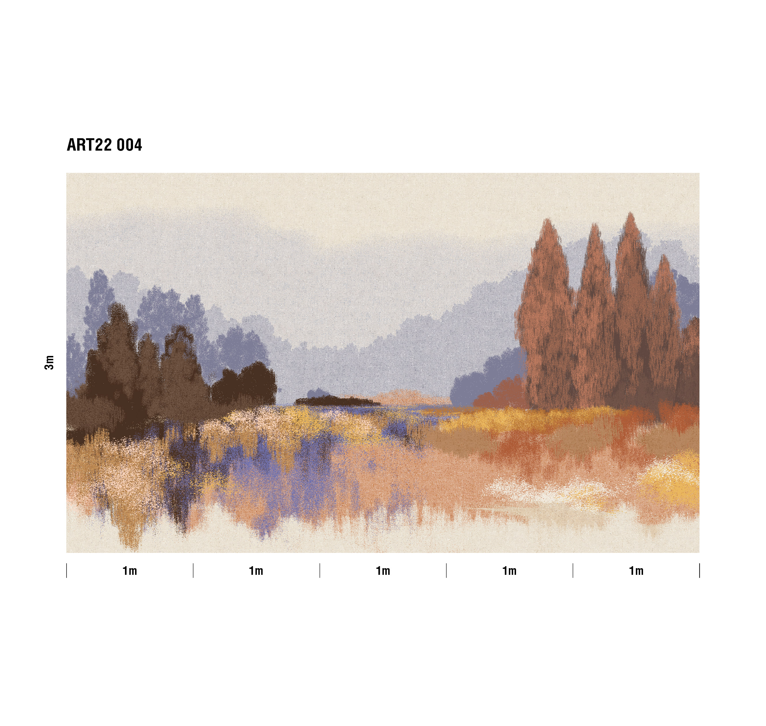 Панно Loymina Пейзаж 2 Амурский лес ART22 004 3×5 Панно Loymina Пейзаж 2 Амурский лес ART22 004 3×5